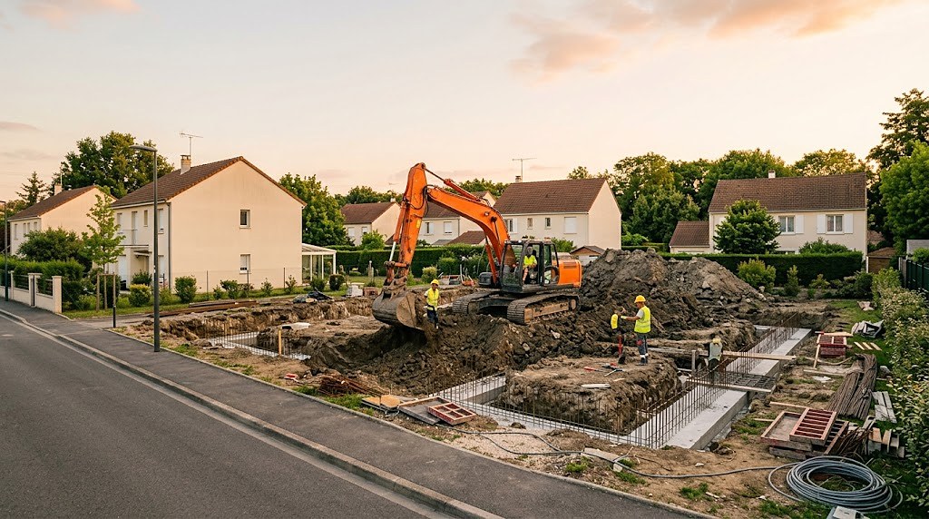 Terrassement et fondations