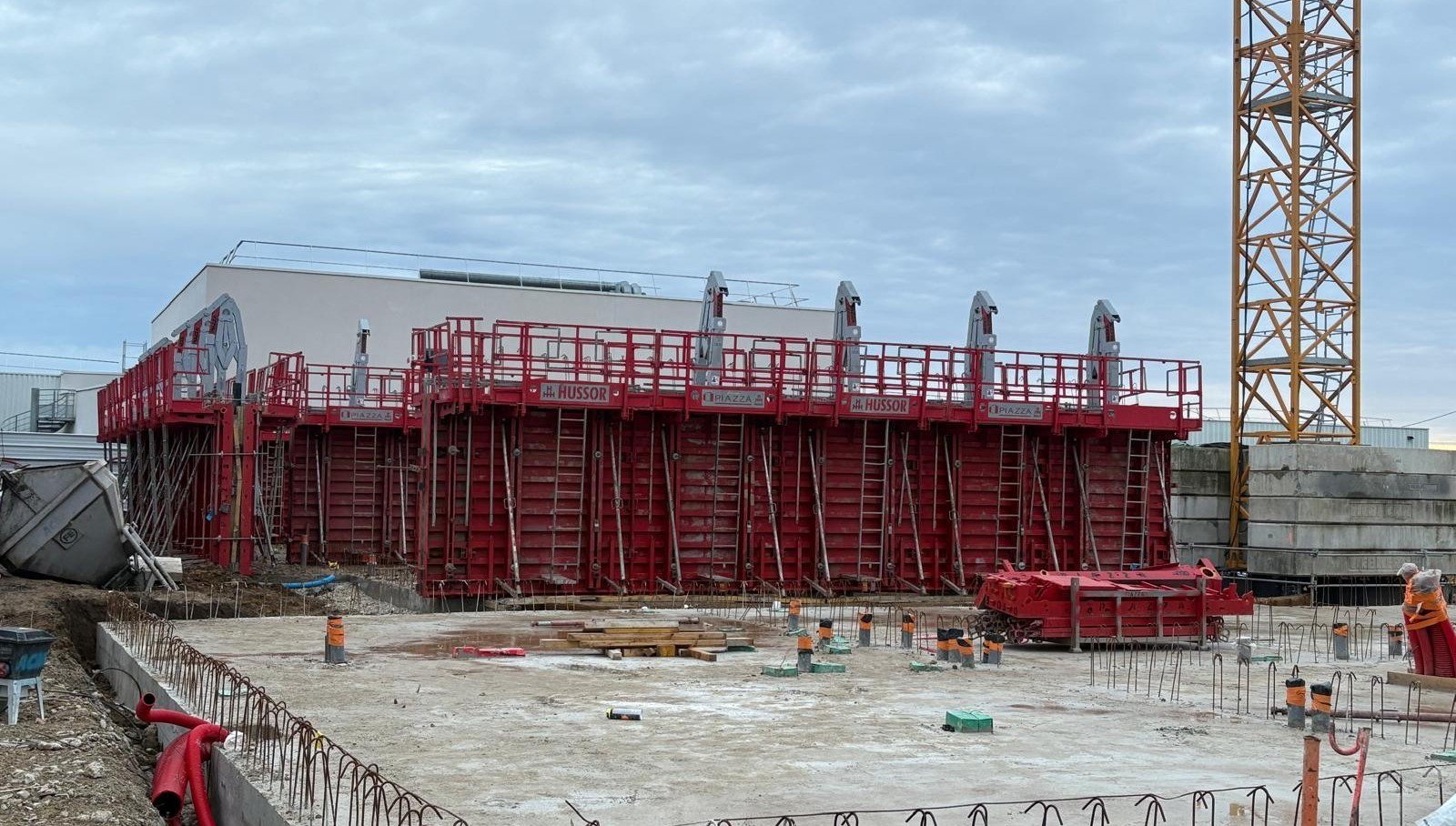 Gros œuvre et fondations — chantier EZO